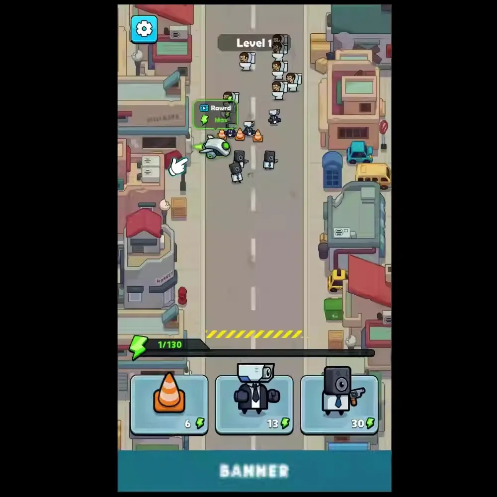 Unity 监控人塔防 塔防 类 游戏源码 _ Unity3D引擎APP编程开发