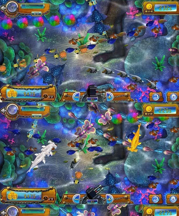 Unity3D街机捕鱼达人源码 完整项目资源可直接运行捕鱼达人源码