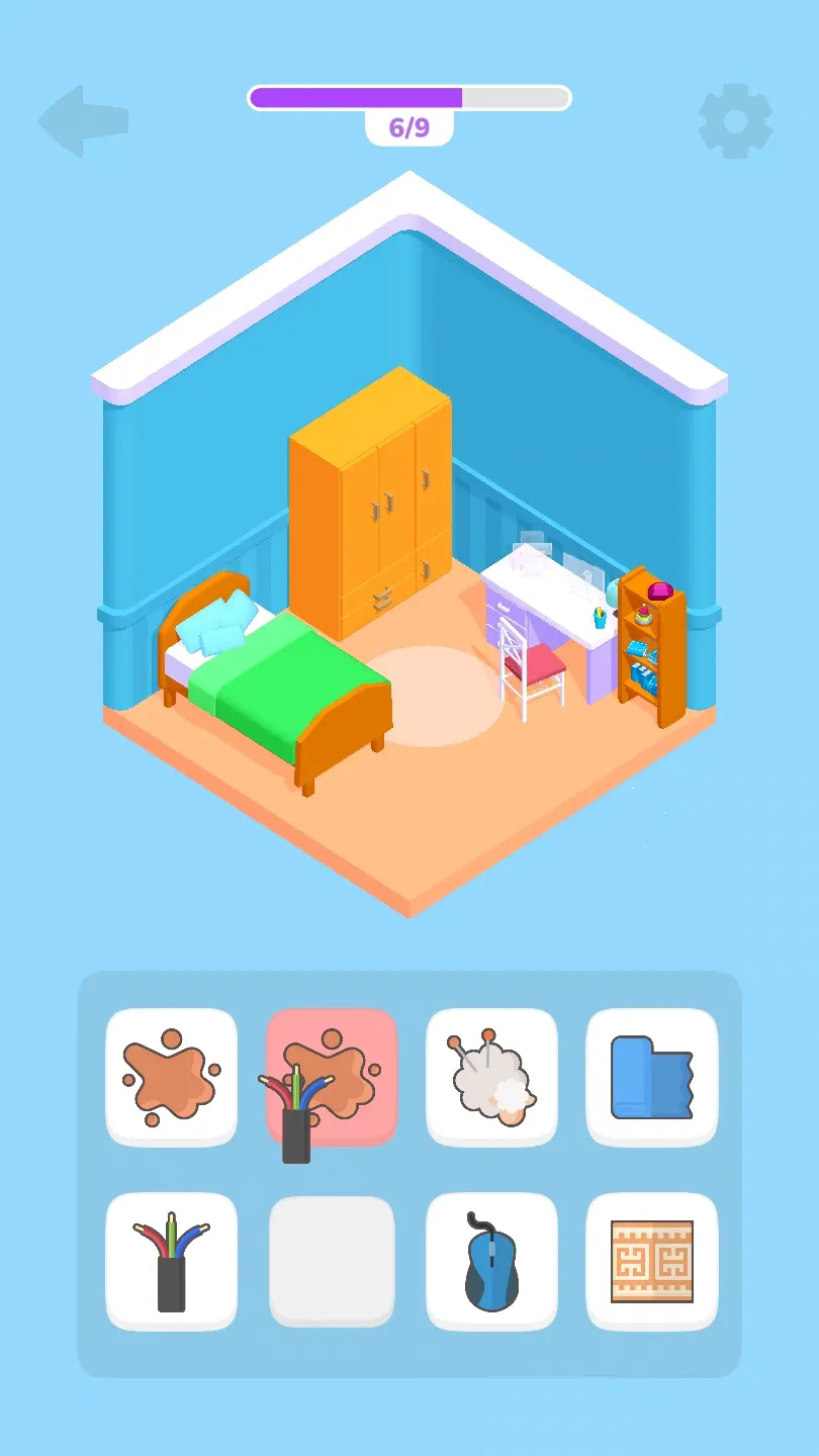 Unity Merge Room 休闲益智合成房间 迷你风格 完整项目 游戏源码