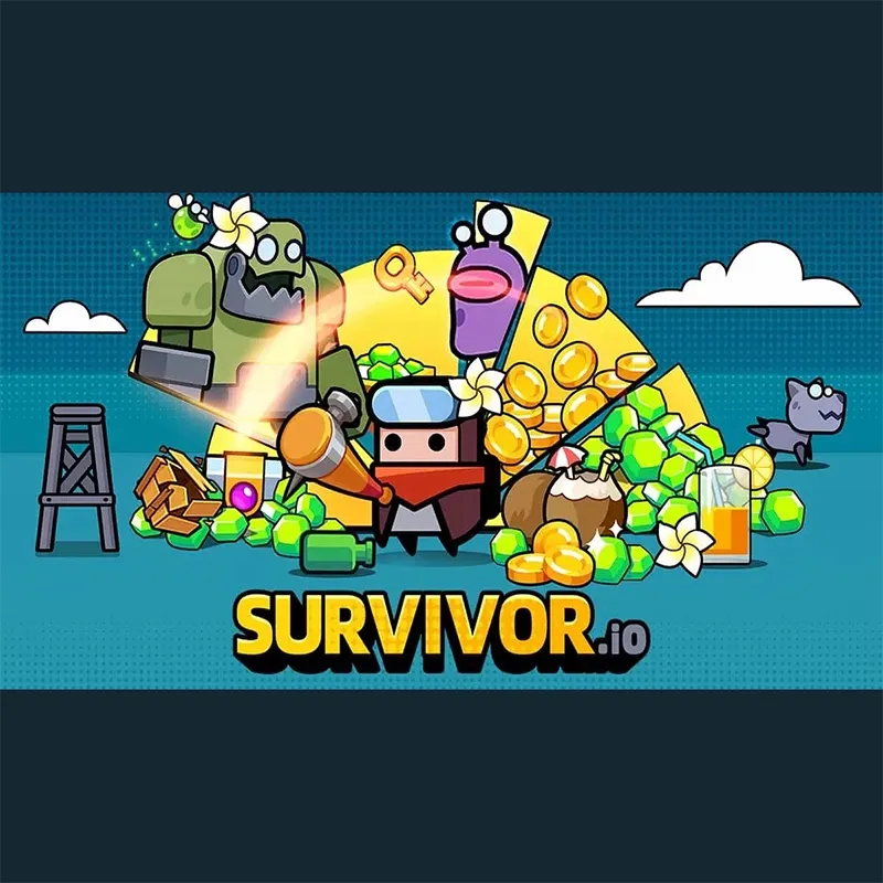 Unity3D 割草游戏项目模板源码 Survivor.IO v1.0 2021.3.33f1